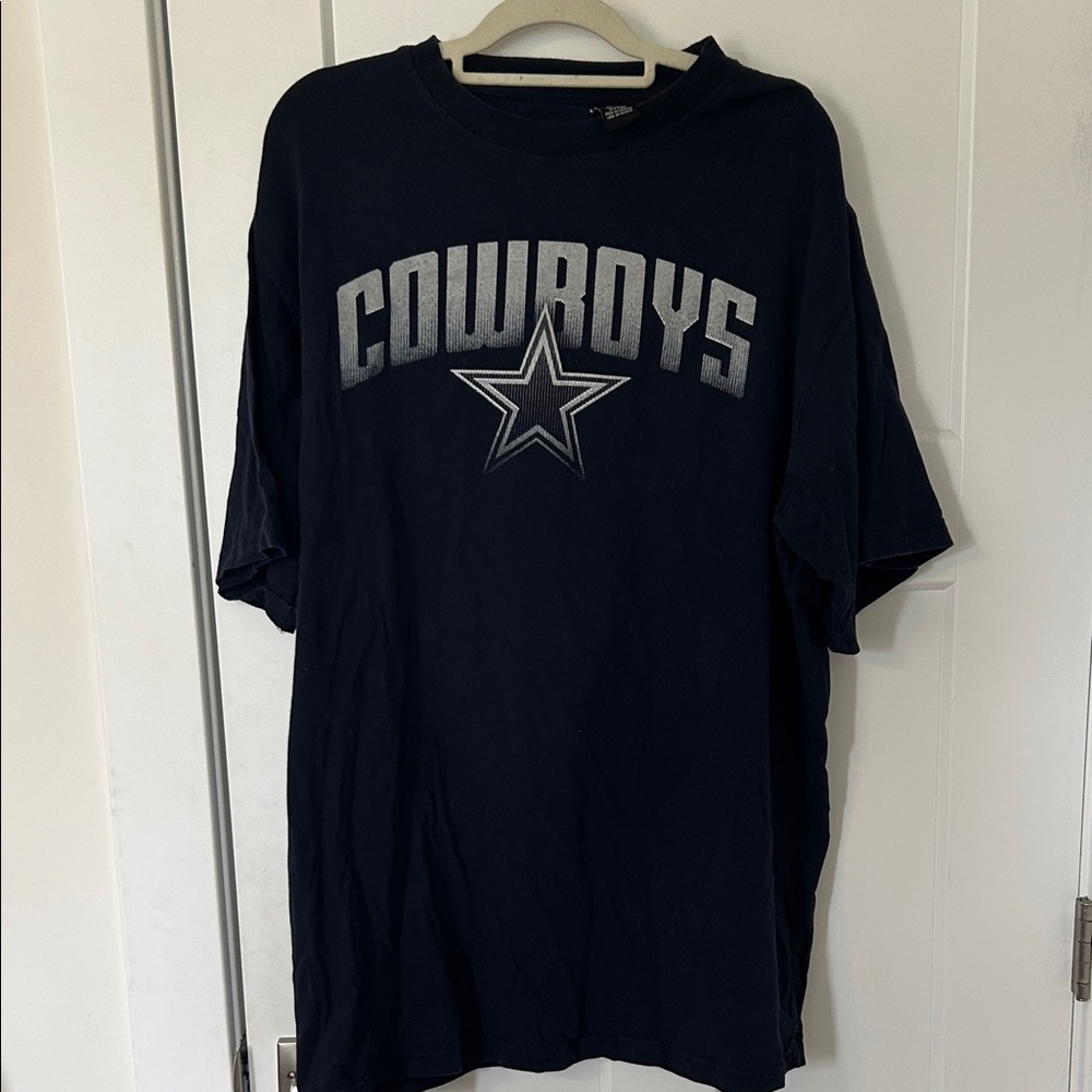 Cowboys Navy Blue Short Sleeve Tee